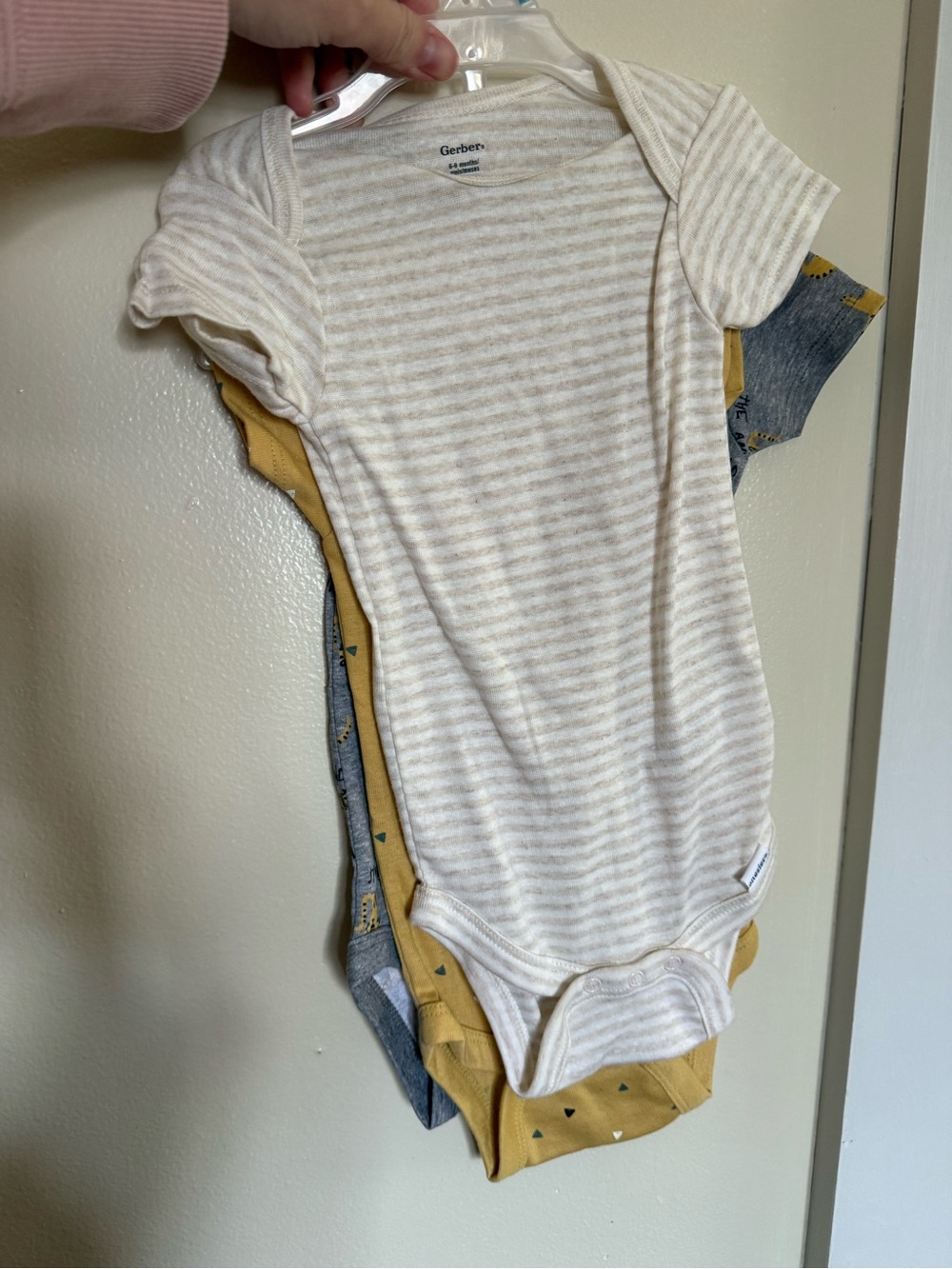 Three Gerber Onesies 6-9m